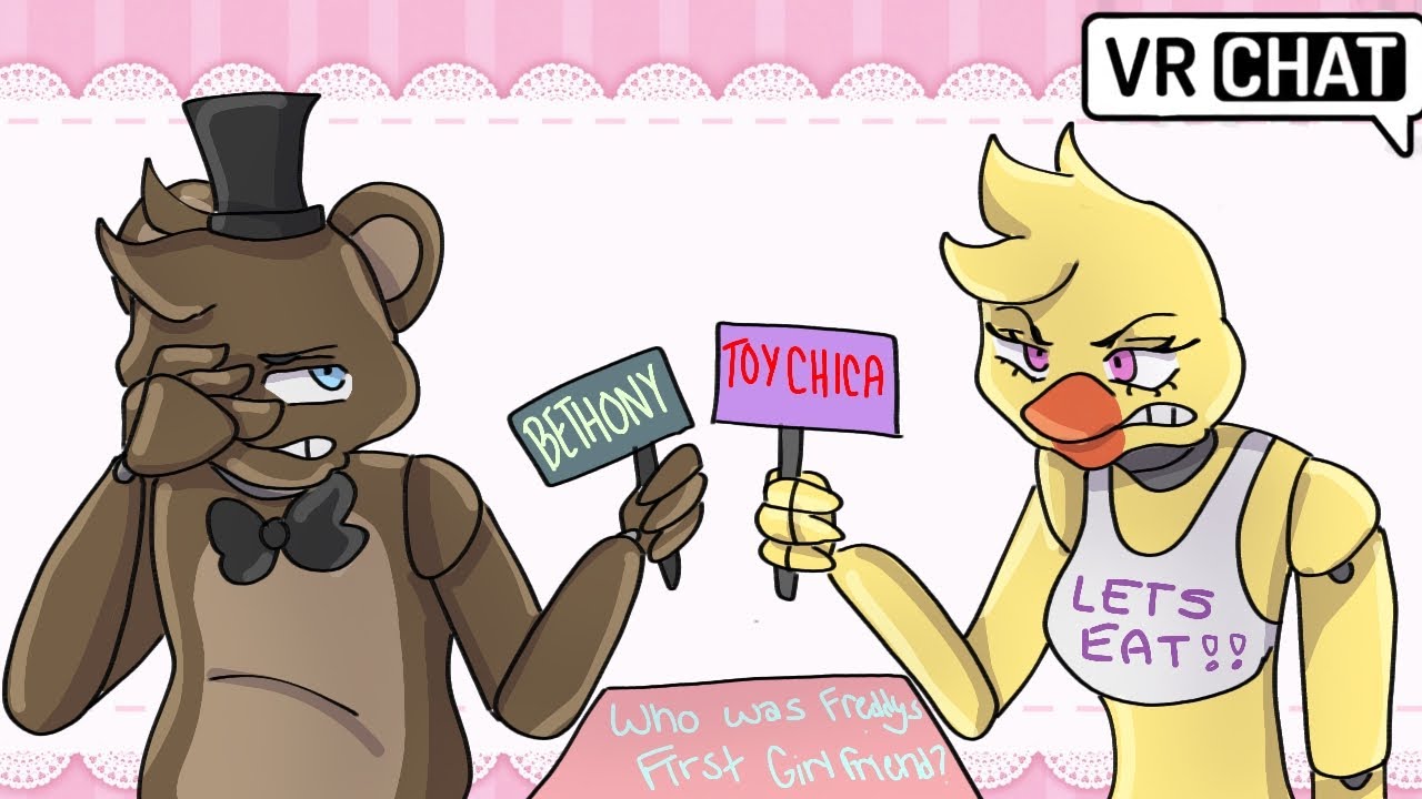 Toy Chica Is ANGRY In The Newly Weds Game!! In VRChat