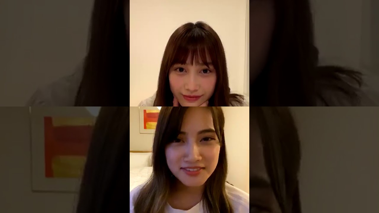 中村ゆりか Yurika Nakamura [Instagram Live] with 入山 杏奈 Anna Iriyama 2020.04.20