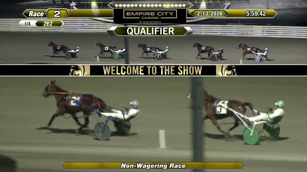 Yonkers Raceway Qualifiers - February 13th, 2026, Race 2