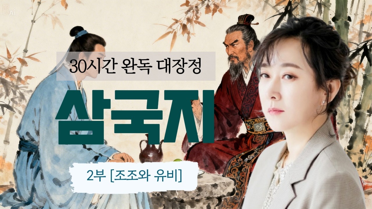 『삼국지』 2부 |  드라마같은 오디오북 | 쉽고 재밌게 삼국지 완독하는 최고의 방법
