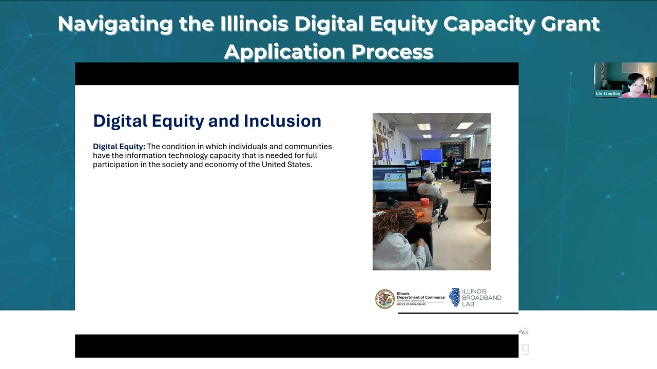 PCI/IOB webinar: Navigating the Illinois Digital Equity Capacity Grant Application Process