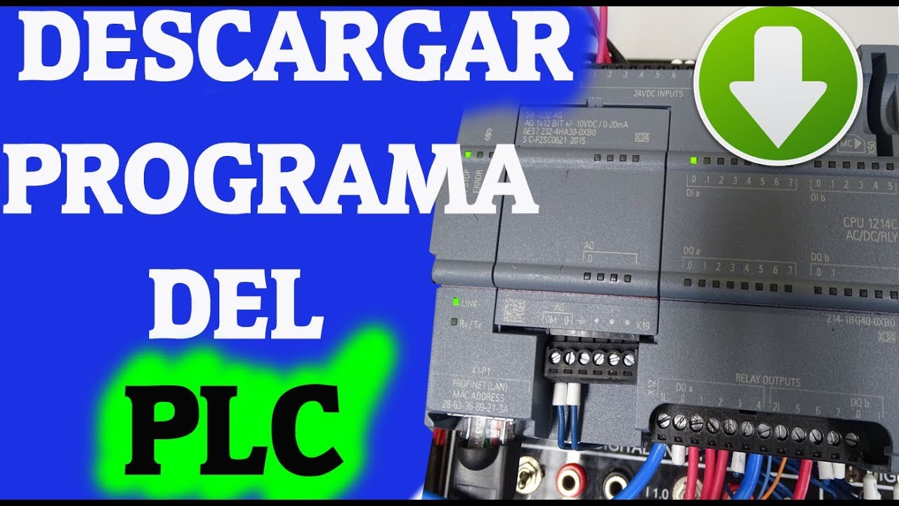 COMO BAJAR PROGRAMA O CODIGO DEL PLC SIEMENS | BIEN EXPLICADO !!