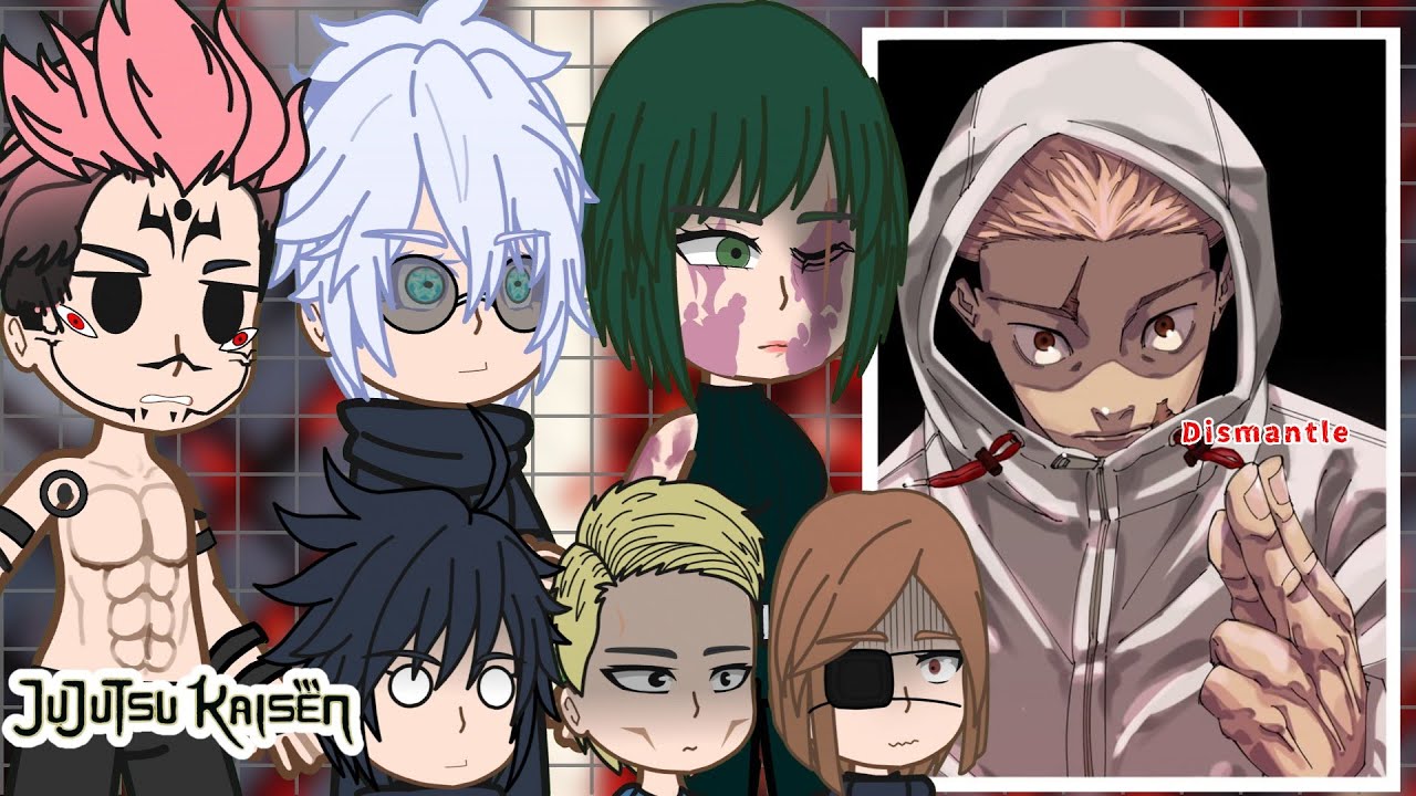 🇧🇷,🇺🇸 Jujutsu Kaisen (S3) React to Itadori Yuji and Mojuro Future (Modulo) || Gacha React ||