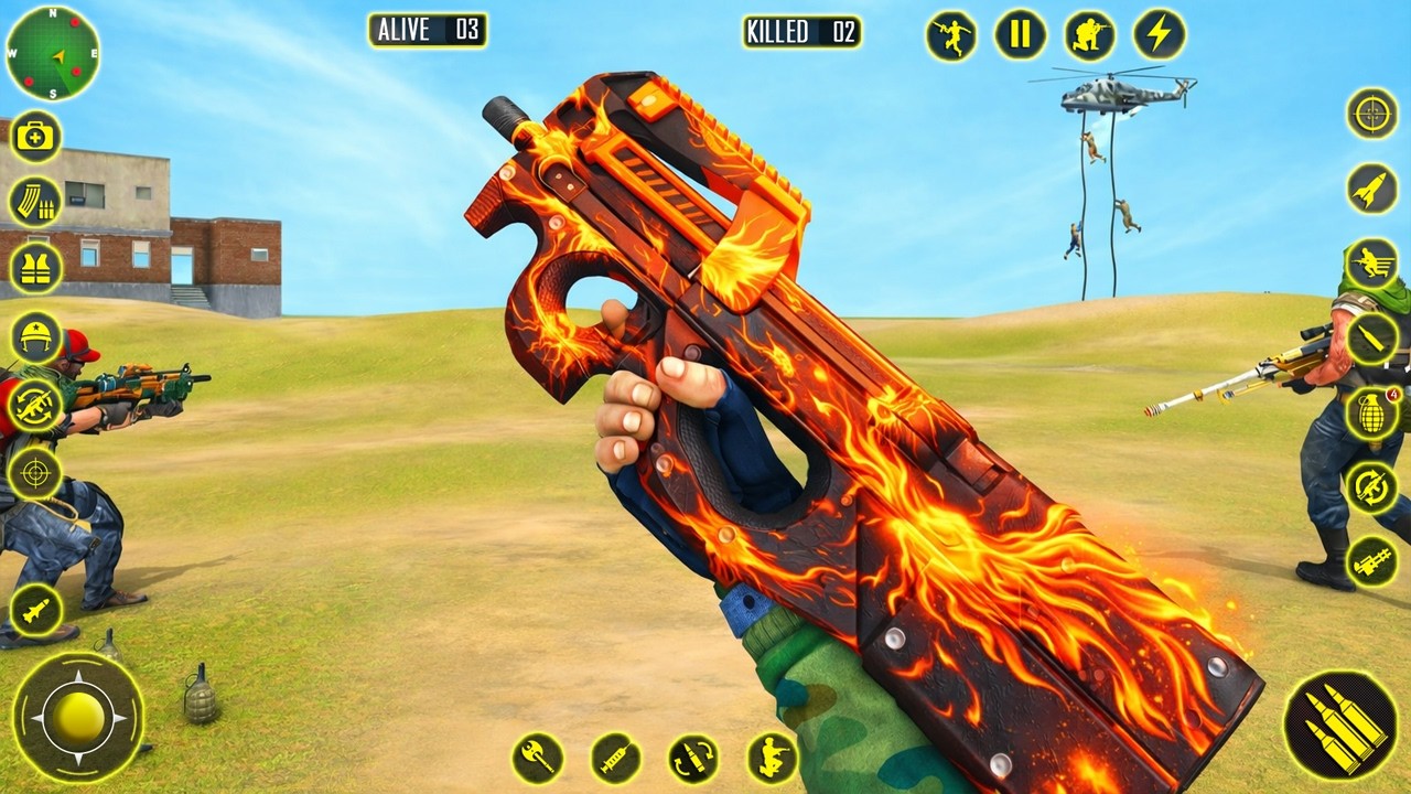 FPS Commando One Man Army - Free Shooting Games Android Gameplay iOS part 3