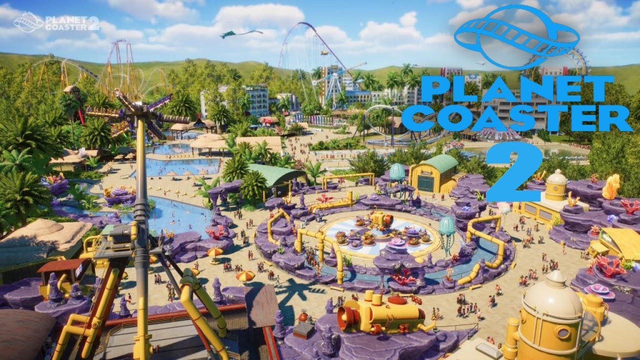 Best Game Ever | Paradise | Rollercoaster & Waterpark | Planet Coaster 2 | Sandbox Mode