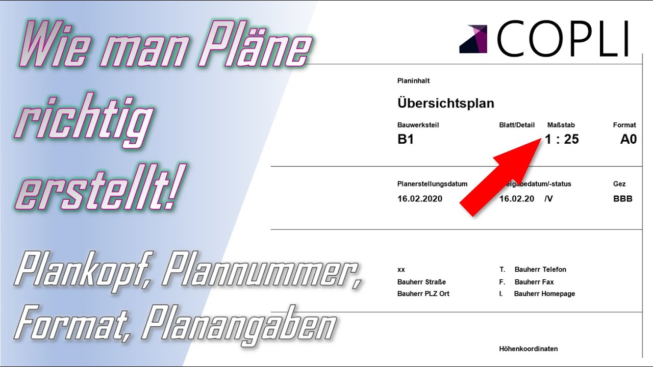 Revit Tutorial - Wie man Pläne richtig erstellt! - Plankopf | Pietro Todisco