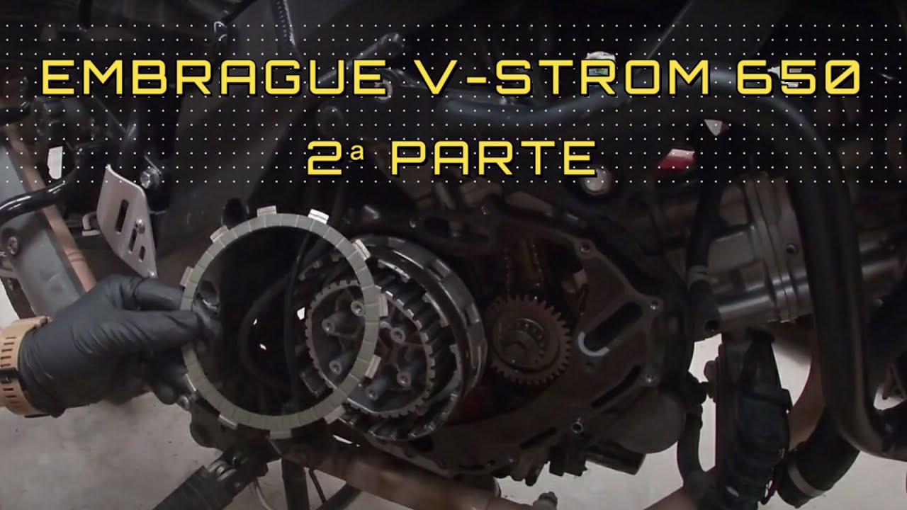 Sustituir embrague Suzuki DL 650 V Strom. 2ª Parte