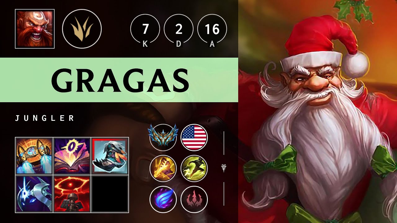 Gragas Jungle vs Naafiri - NA Challenger Patch 25.21