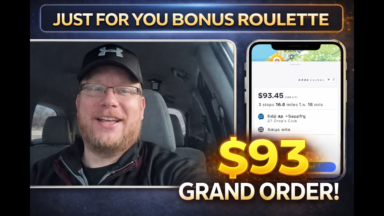 $93 Grand Order on the First Spin (Spark Bonus Roulette)