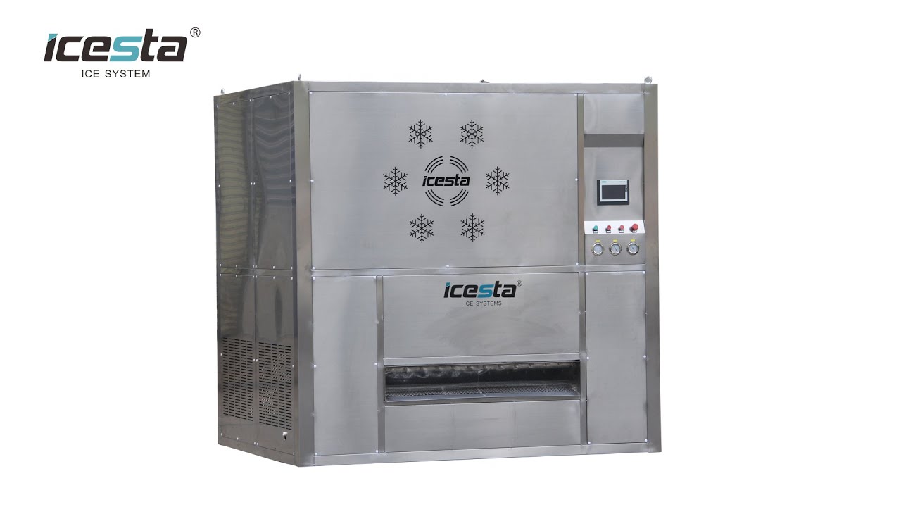 Quality Icesta 5 tons plate ice machine