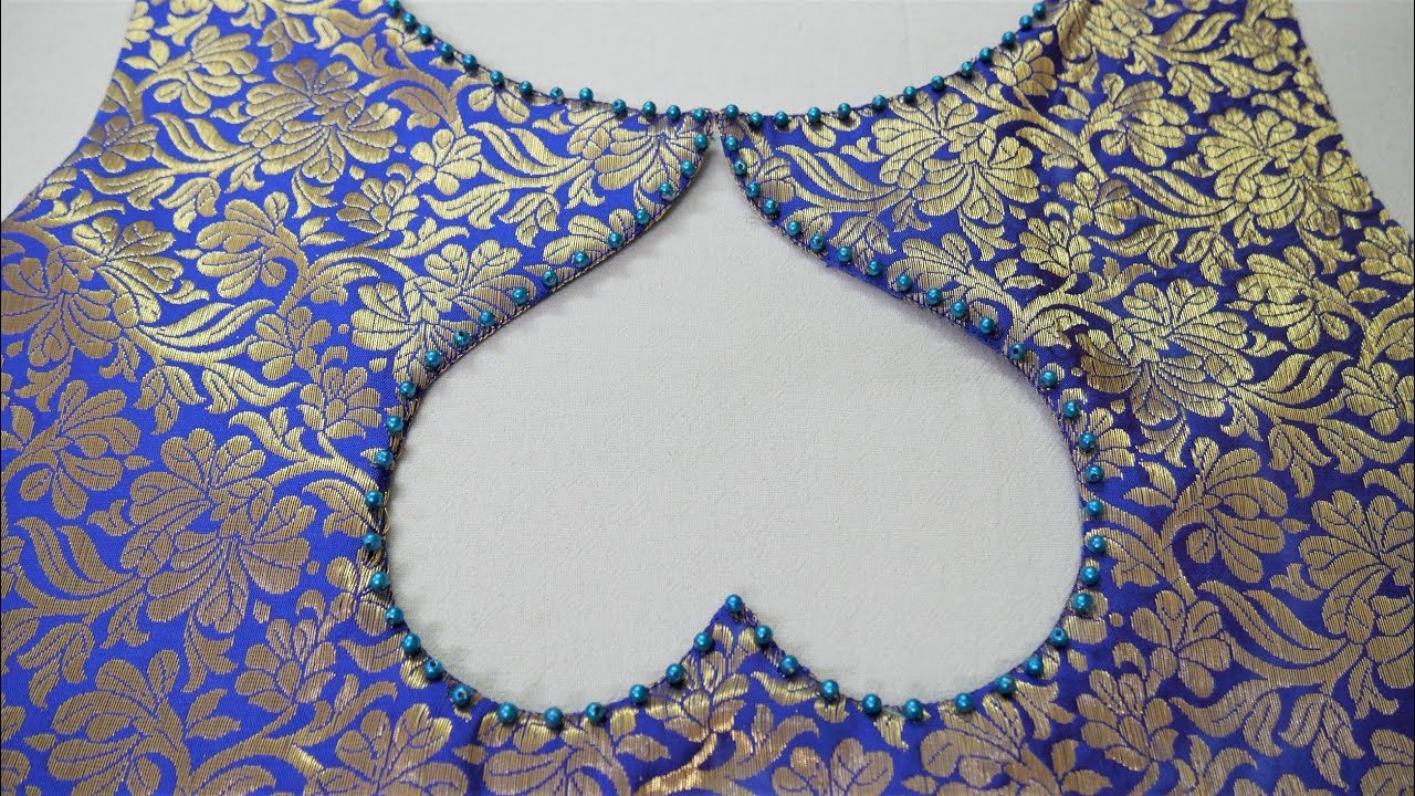 Latest And Easy Back/Front Boat Neck Design For Suit/Blouse Cutting And Stitching