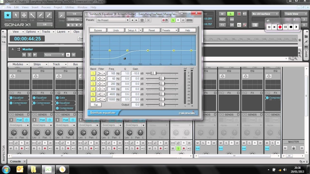 Everything You Need - Mixing Bass And Acoustic Guitar