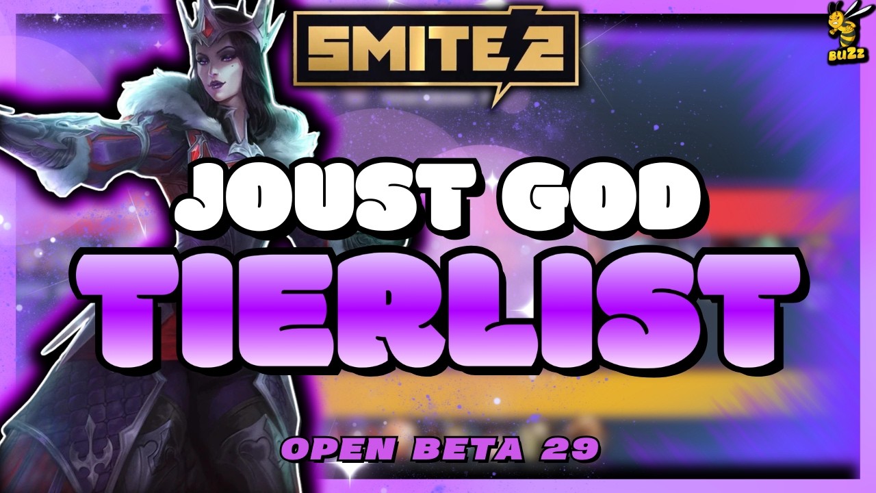 SMITE 2 JOUST GOD TIERLIST + ASPECTS | Open Beta 29