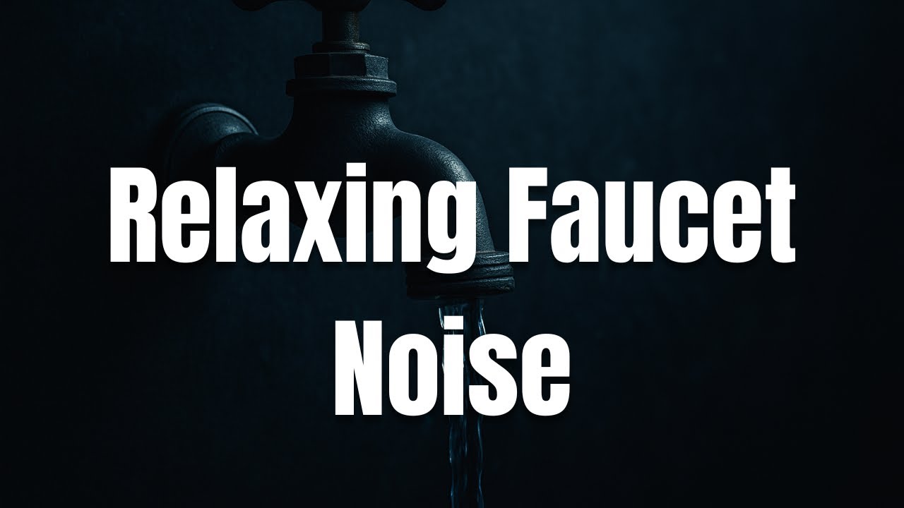 Running Tap Water Sound for Baby Sleep | Relaxing Water Noise to Help Your Child Fall Asleep
