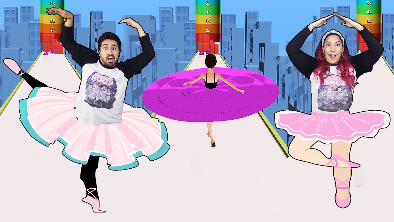 A INCRÍVEL CORRIDA DA BAILARINA no Ballerina 3D