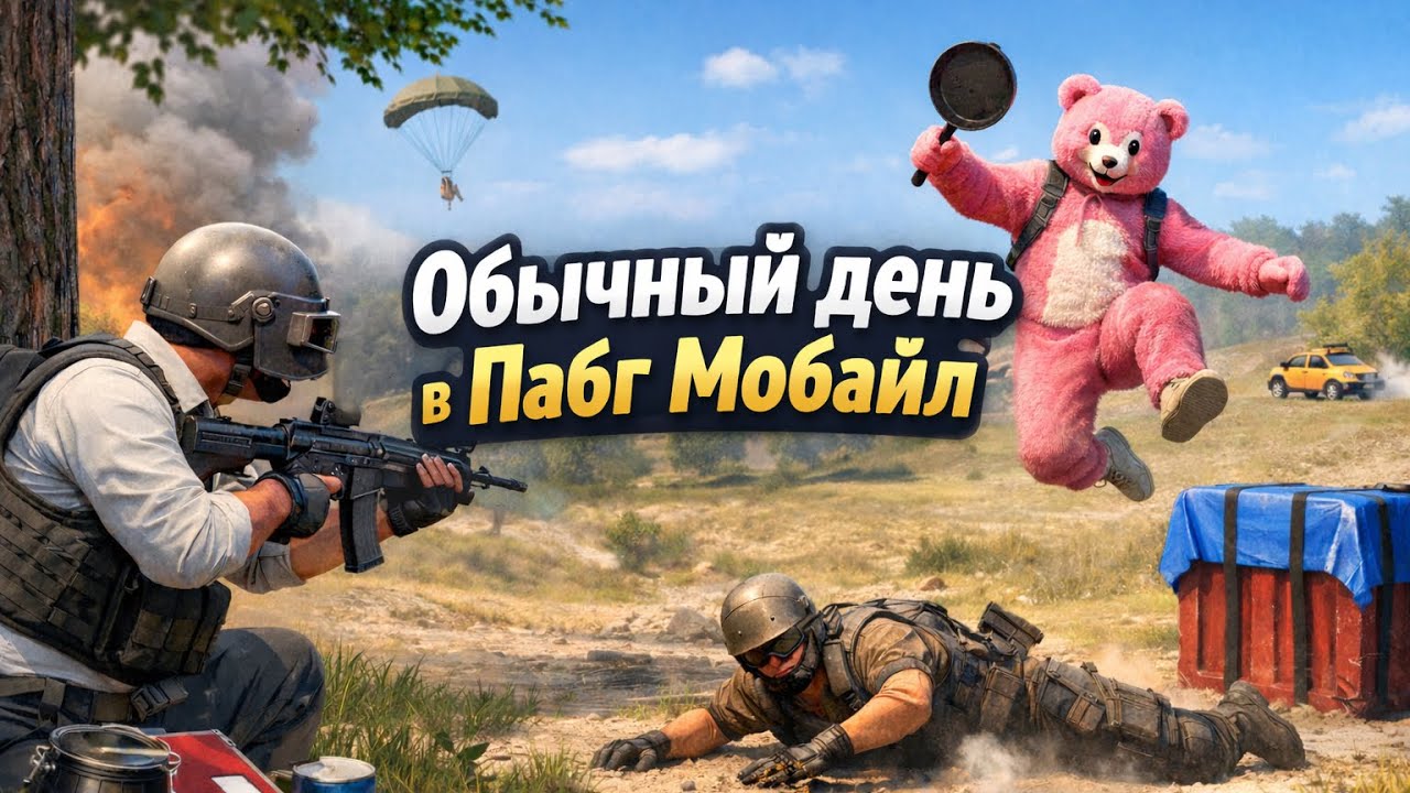 ОБЫЧНЫЙ ДЕНЬ НА ПОЛЕ БОЯ | PUBG Mobile