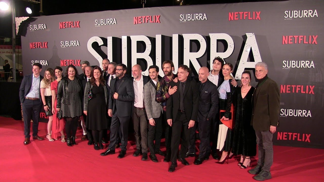 Suburra la serie - il red carpet