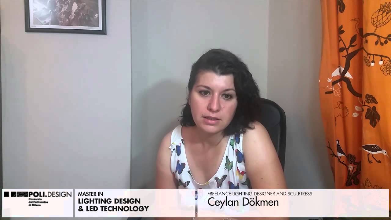 [Lighting Design & Led Technology] Student interview - Ceylan Dökmen