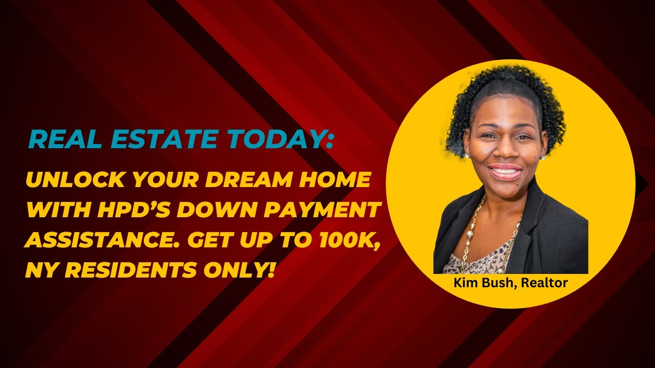 Unlock Your Dream Home with HPD's Down Payment Assistance. Get Up to 100K! (NY Residents only)