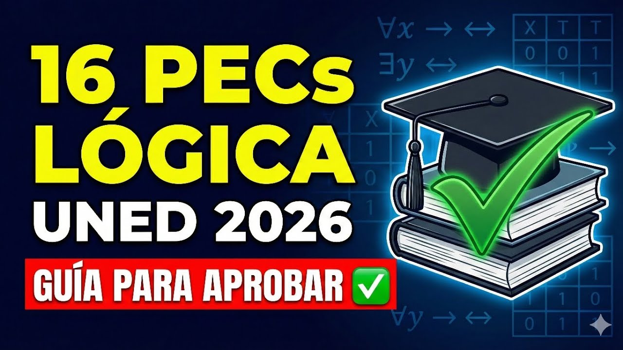 Cómo resolver las 16 PECs de Lógica UNED 2026: Guía Completa y Paso a Paso 🎓