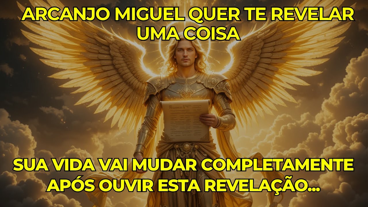 ARCANJO MIGUEL QUER TE REVELAR UMA COISA: SUA VIDA VAI MUDAR COMPLETAMENTE APÓS OUVIR ESTA REVELAÇÃO