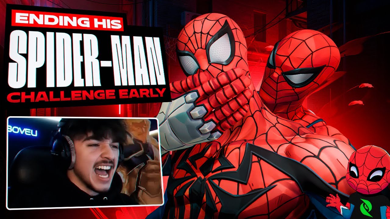 I Ended MikesAboveU's Spider-man Challenge Early... (FT. loldonatello, Mikesaboveu)