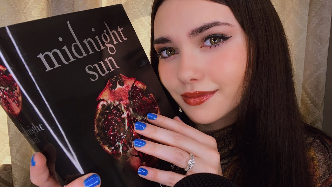 Reading Midnight Sun Chapter 2 ☀️ ASMR Close Up Whispering