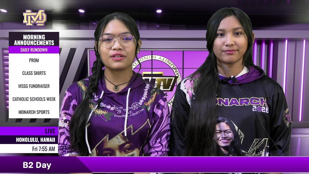 January 16, 2026: DMTV Broadcast