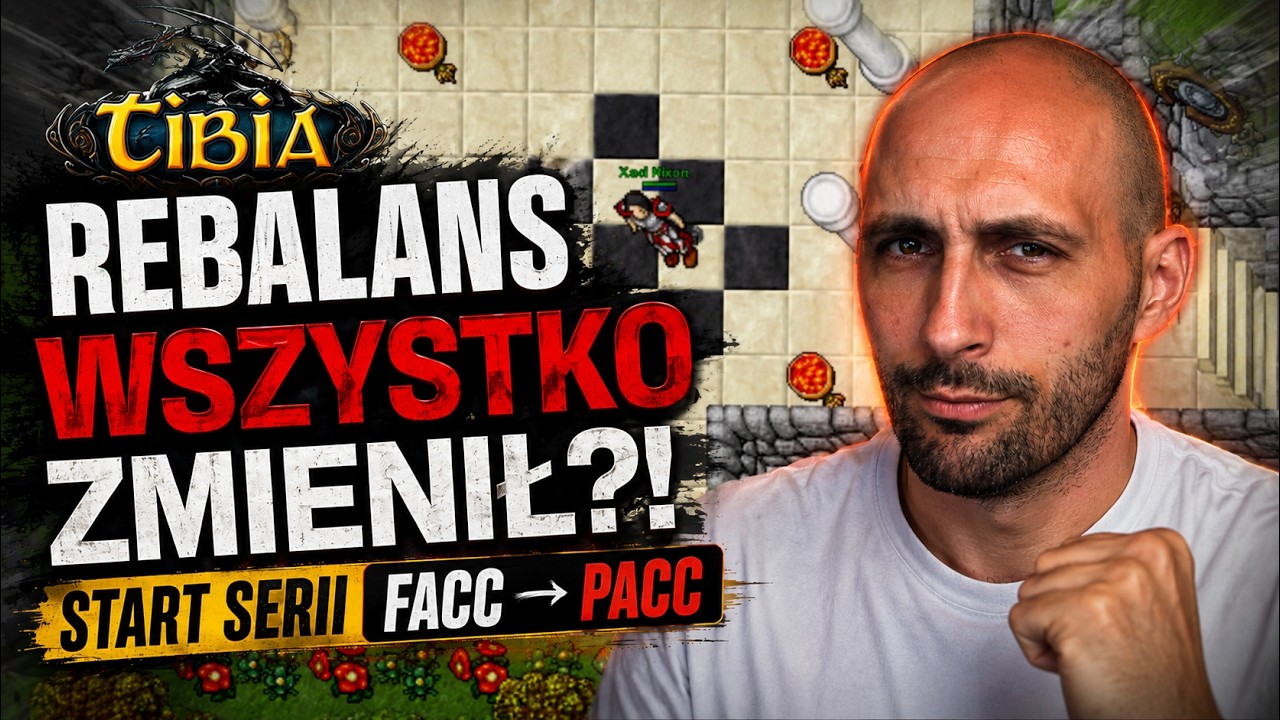 TIBIA: OD FACC DO PACC PO REBALANSIE! Czy da się jeszcze grać za darmo?! #1