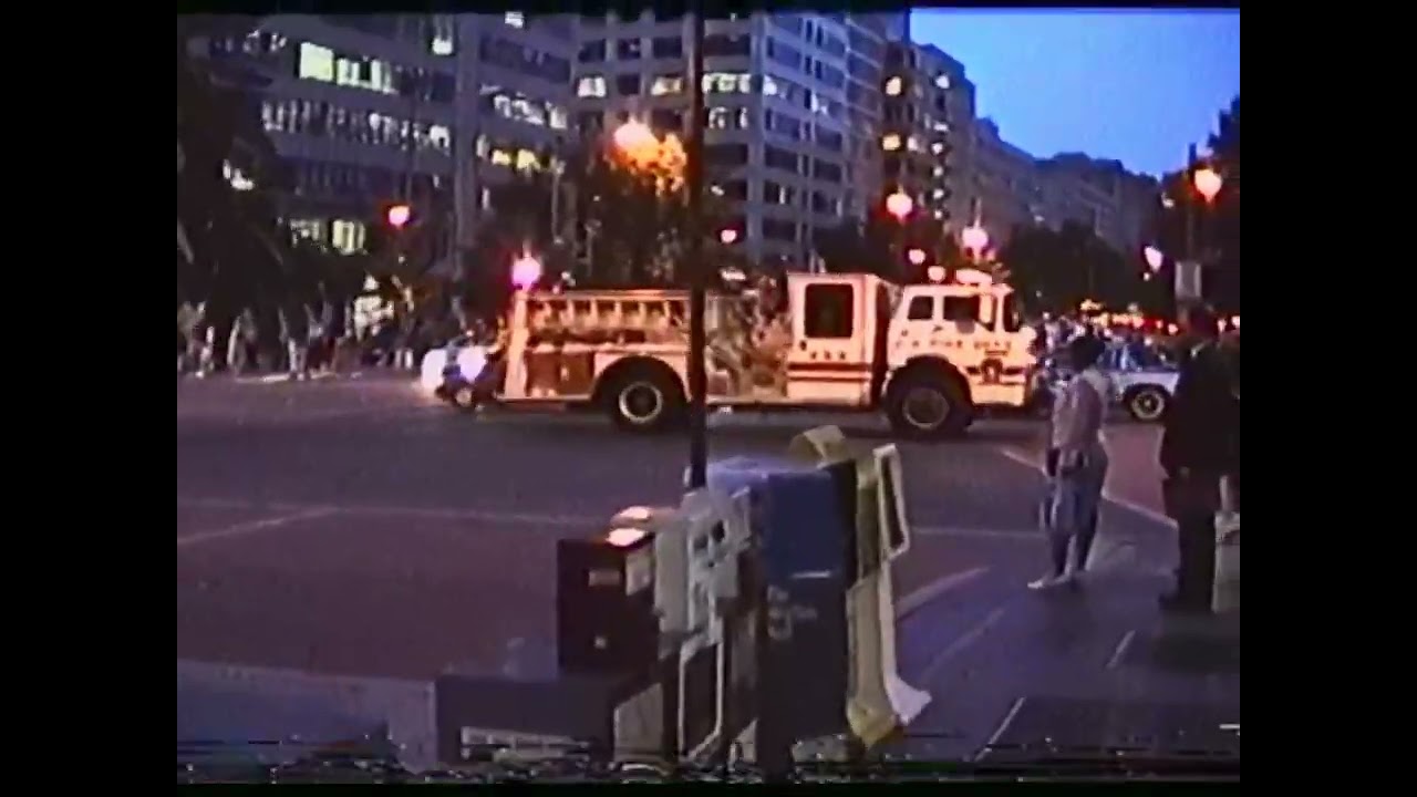 Vintage DCFD - Collage of short clips from different incidents 1990’s era