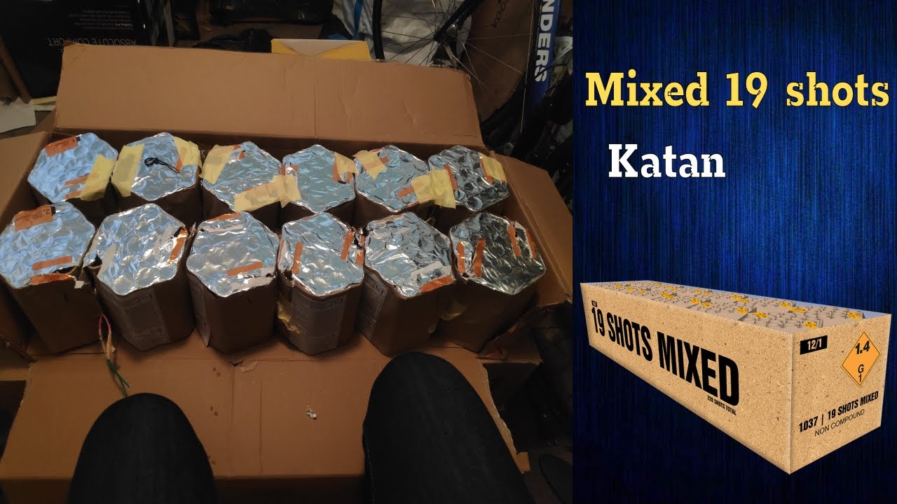Mixed 19 shots | Katan | 228 shots en 5 minuten non-stop vuurwerkshow