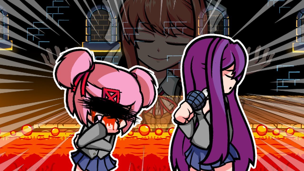 Play With Me (I Hate You but Yuri and Natsuki sing it) - Mario's Madness V2