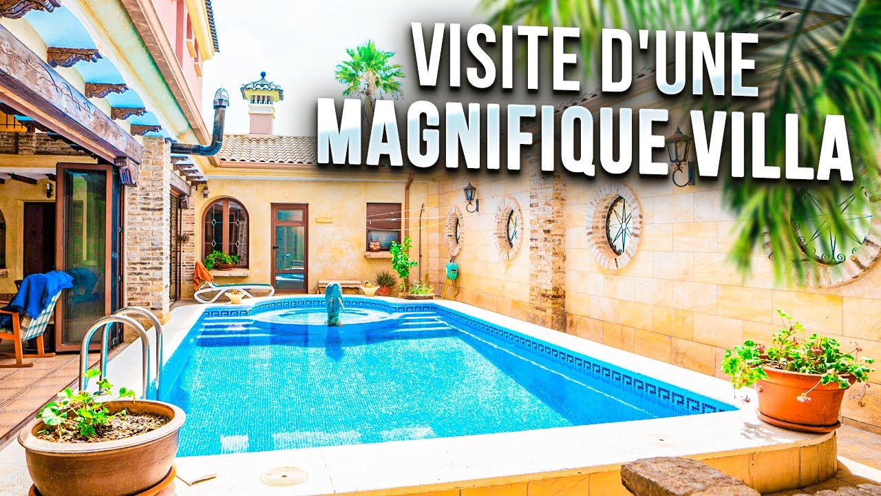 Visite d'une Magnifique Villa en Espagne. Maison à vendre à SAN MIGUEL DE SALINAS