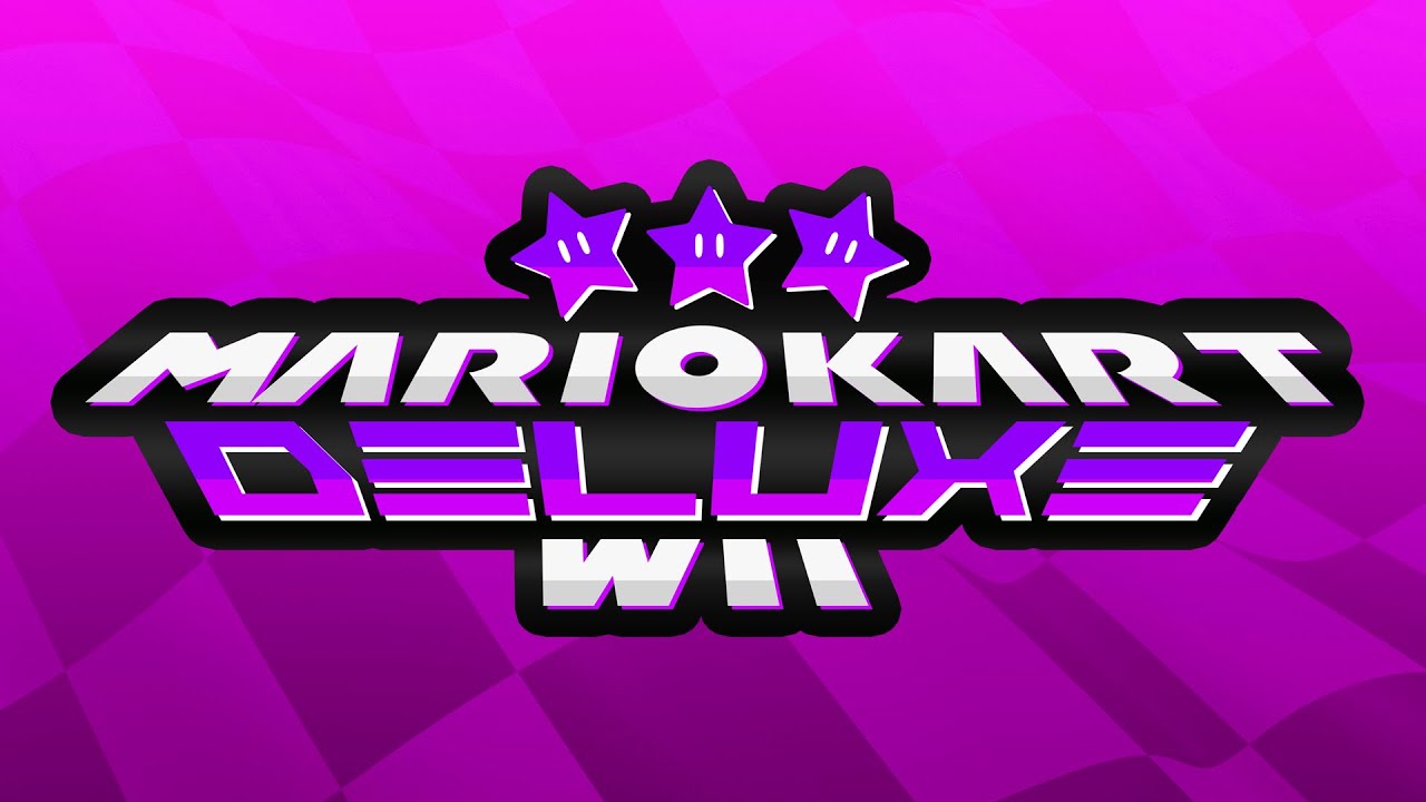 Mario Kart Wii Deluxe v6.0 -Riivolution Purple Edition- / Game Showcase