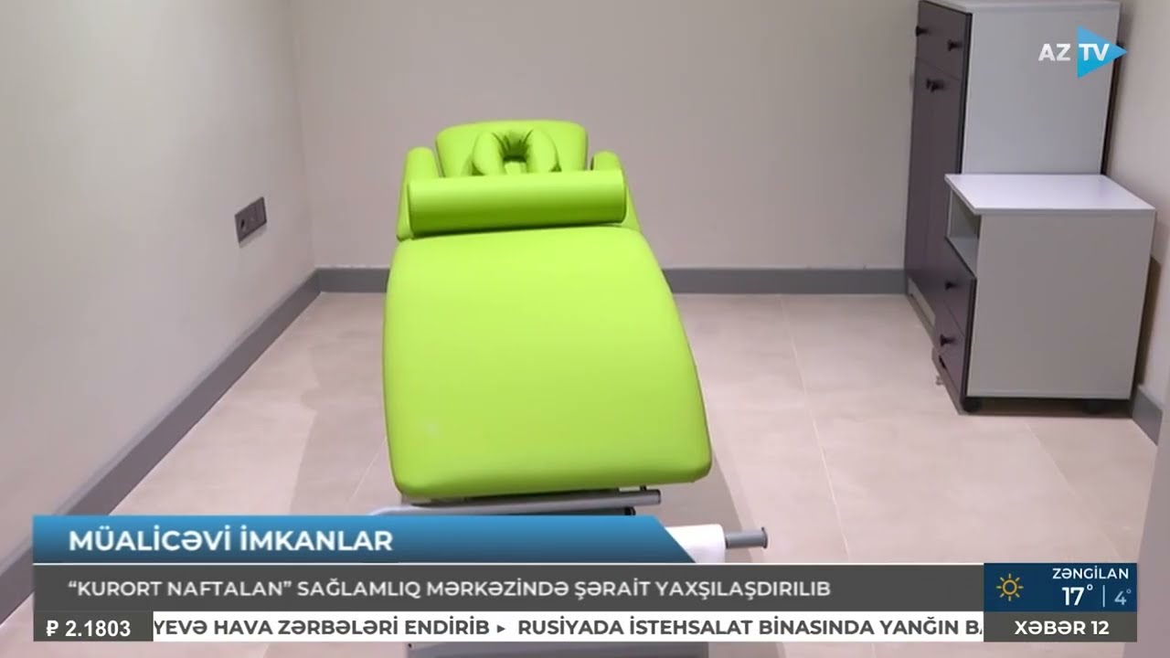 “Kurort Naftalan” sağlamlıq mərkəzində şərait yaxşılaşdırılıb