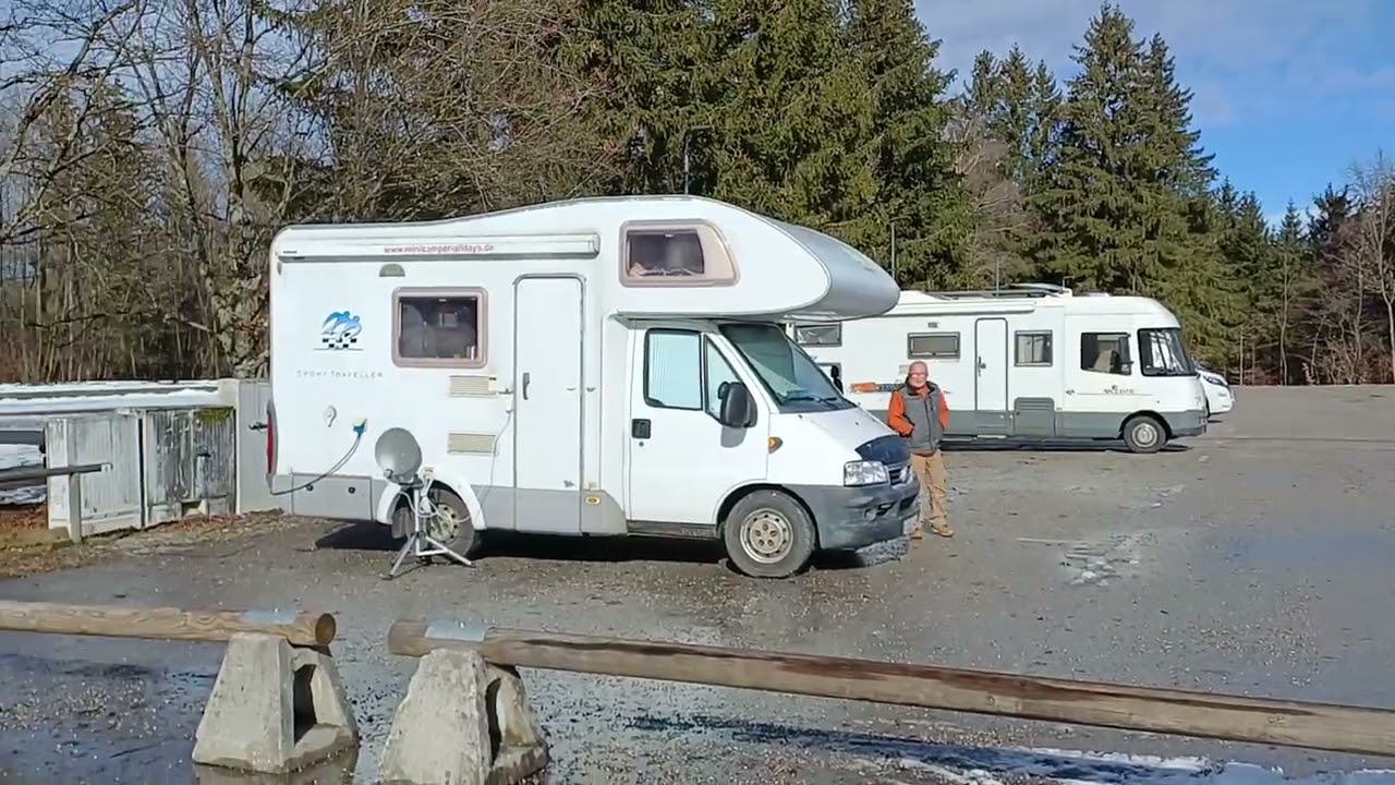 Wintergrillen mit Minicamper Alldays