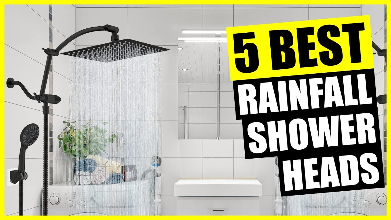 TOP 5: Best Rainfall Shower Head 2024