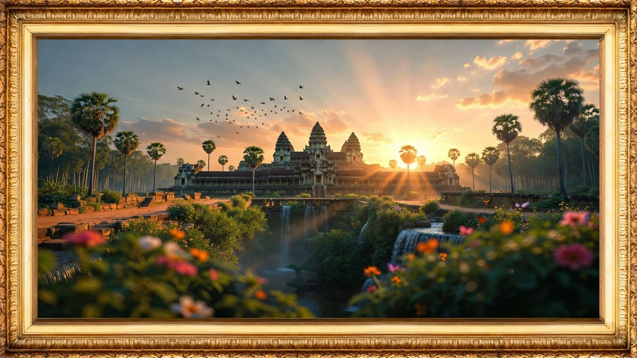 Angkor TV Frame and Relaxation Music 64