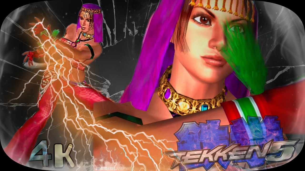 Christie ( Red Arabian Outfit ) Ultra Hard Tekken 5 Remastered UHD 4K 60 FPS
