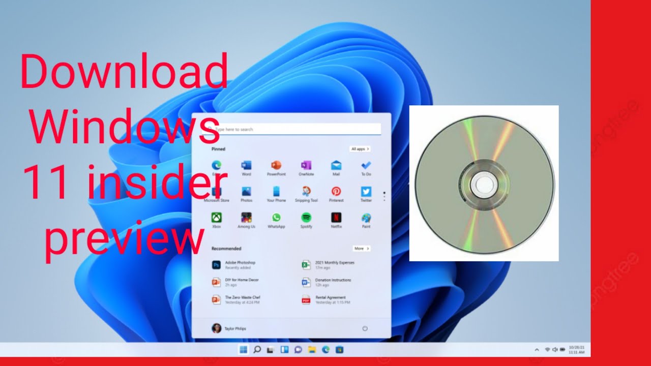 How to download Windows 11 insider Dev Build ISO File