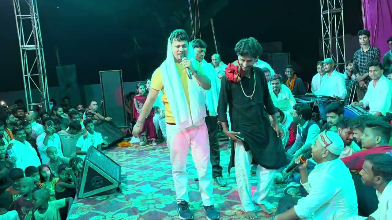 Sabse shandar nirgun vikash Bhojpuriya Dilkamal stage with Narmunda swami