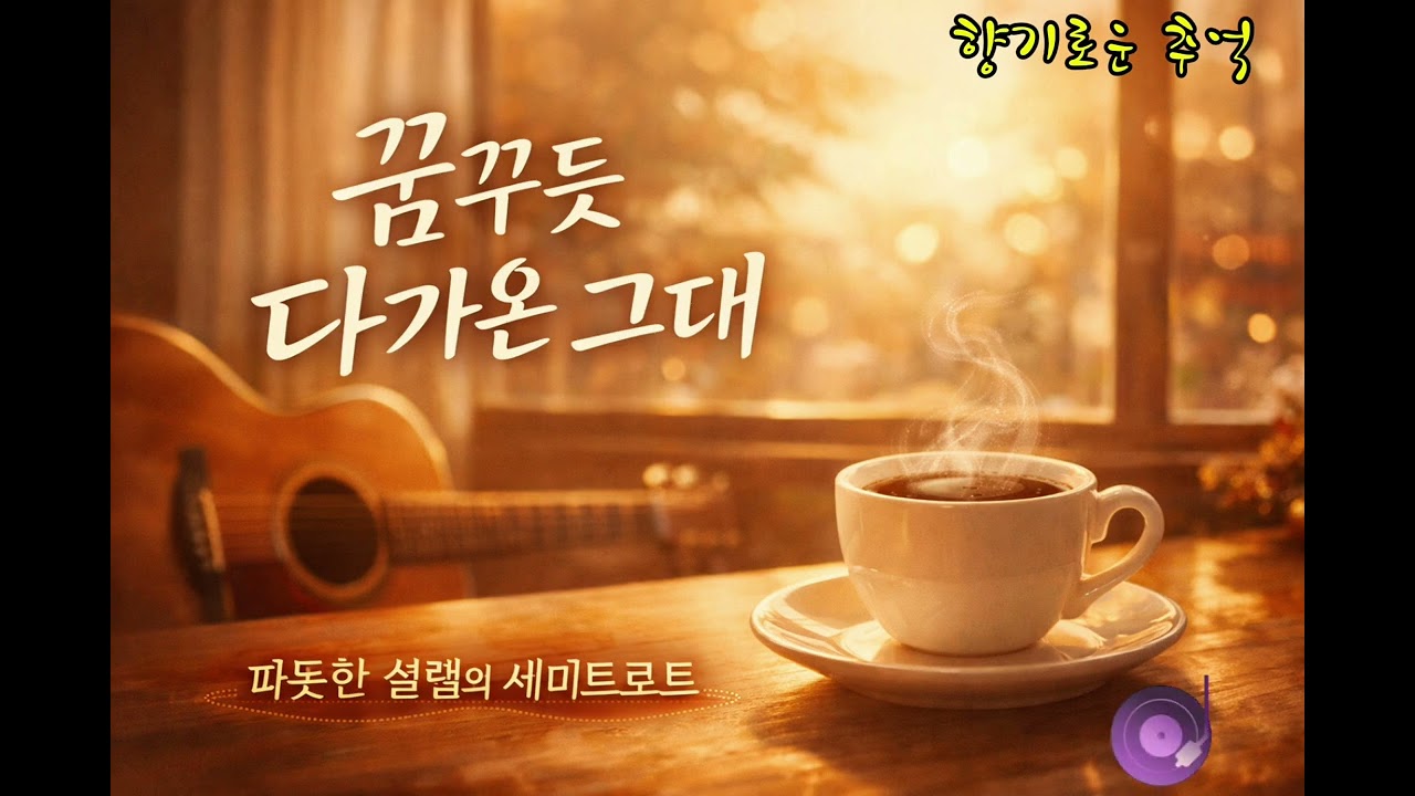 꿈꾸듯 다가온 그대 – 커피 향처럼 번지는 사랑 이야기 ☕🎶