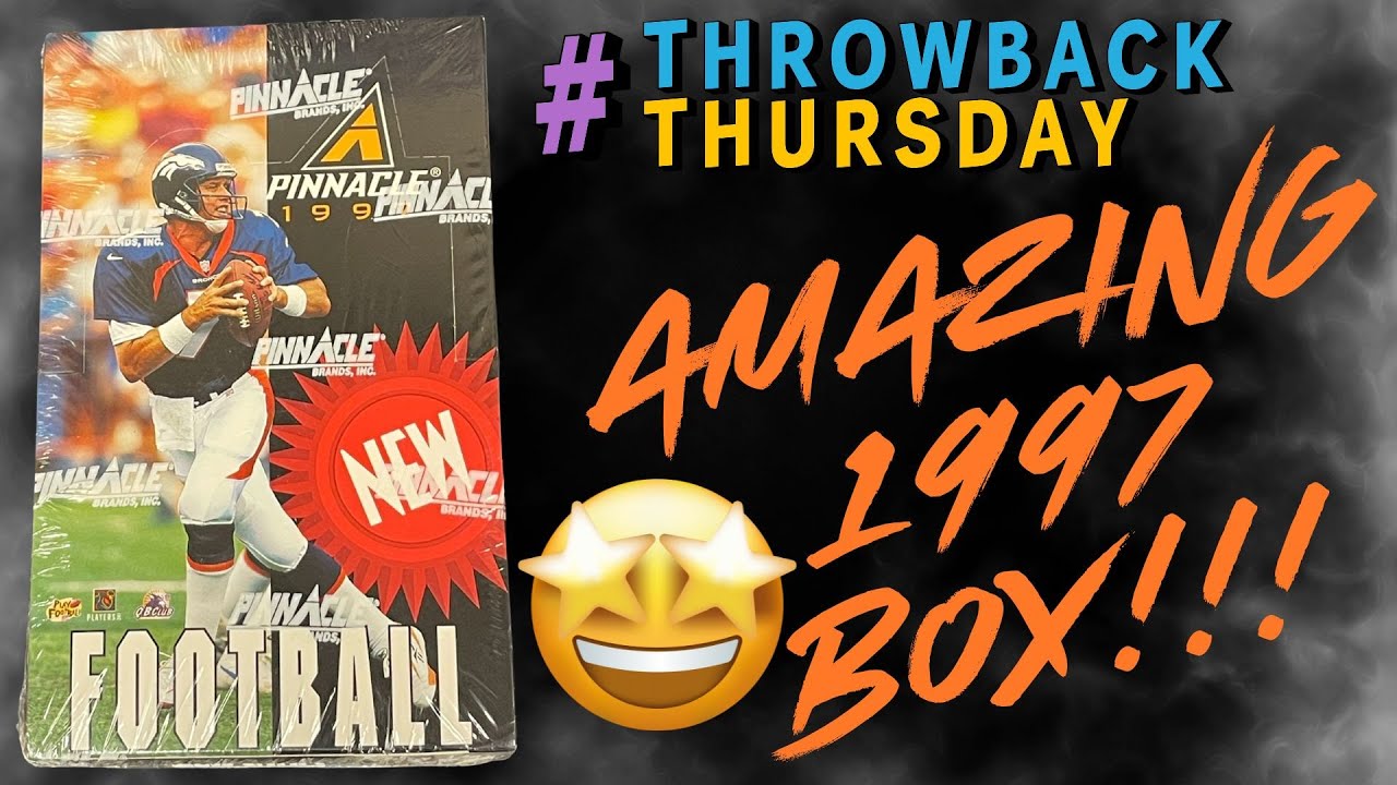 What Rookies & Inserts Are Inside 1997 Pinnacle Football Box?!?