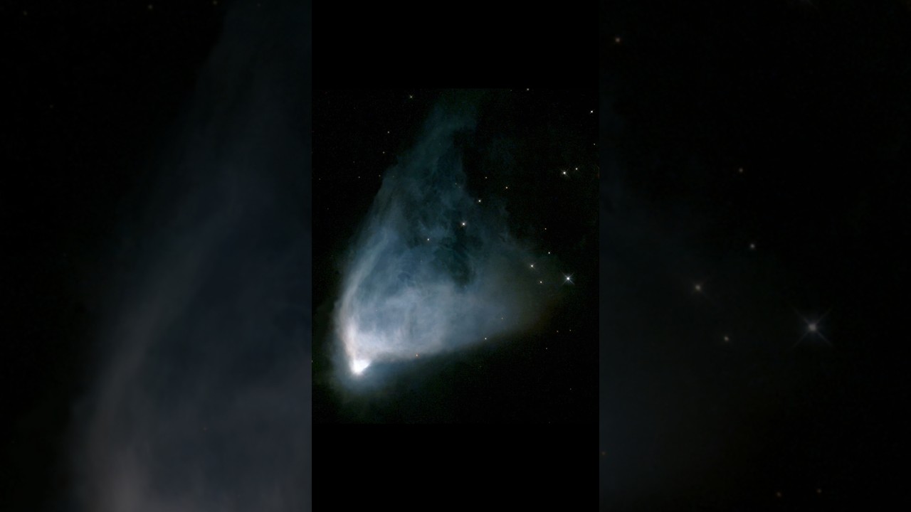 NGC 2261, A Variable Nebula, 2500 Light Years Away, #shorts