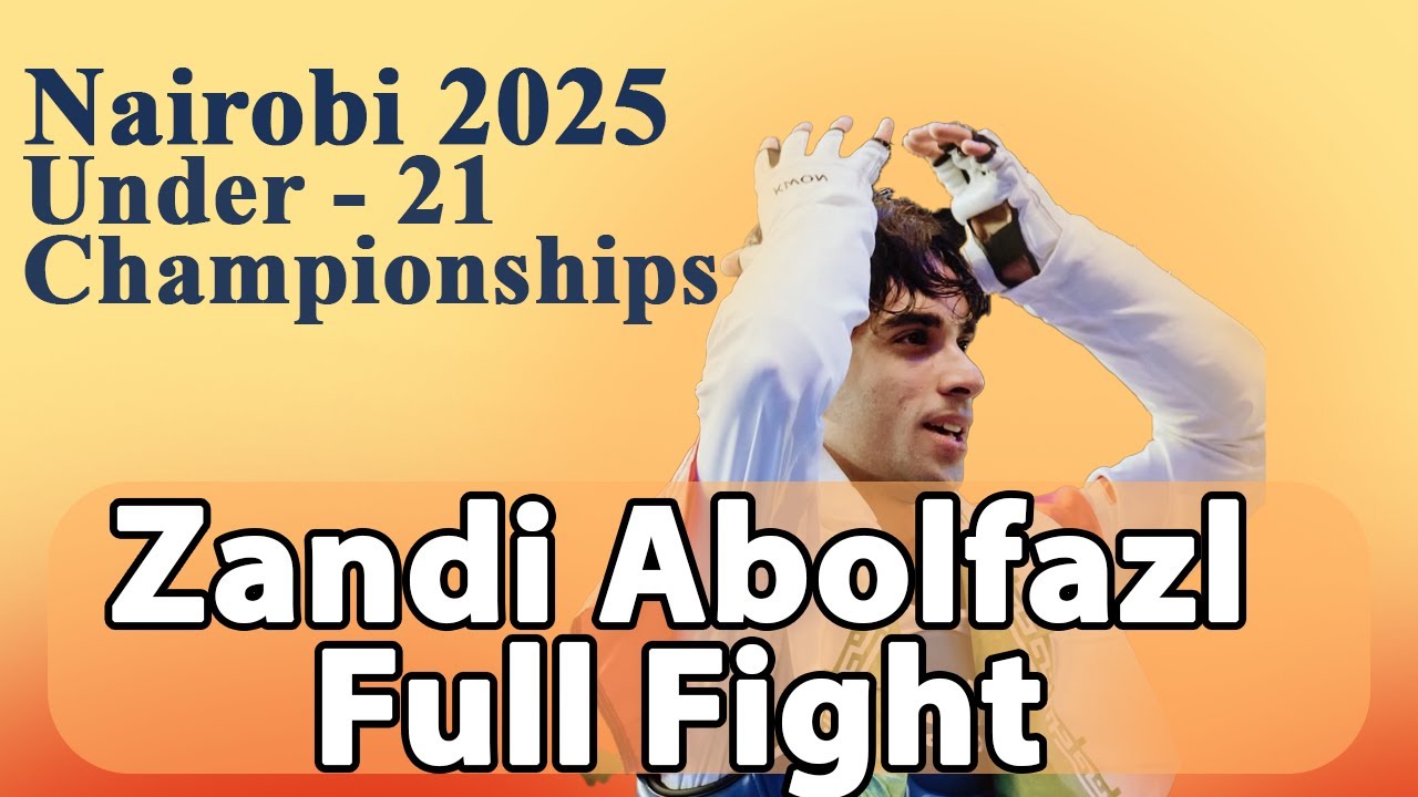 Zandi Abolfazl - Nairobi Under 21 Championships