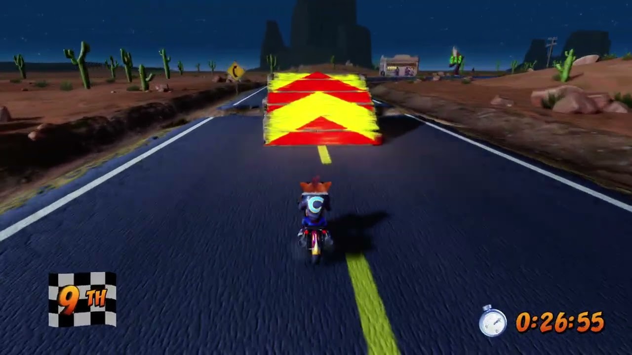 [Crash Bandicoot 3 N. Sane Trilogy] Road Crash (Time trials) [Platinum Relic]