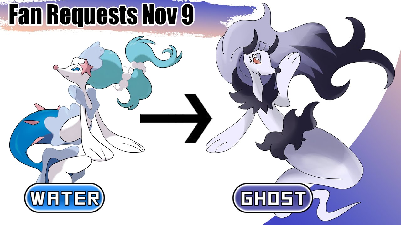 Fan Requests Nov 9 : Primarina Type Swaps | Pokémon Fusion | Max S