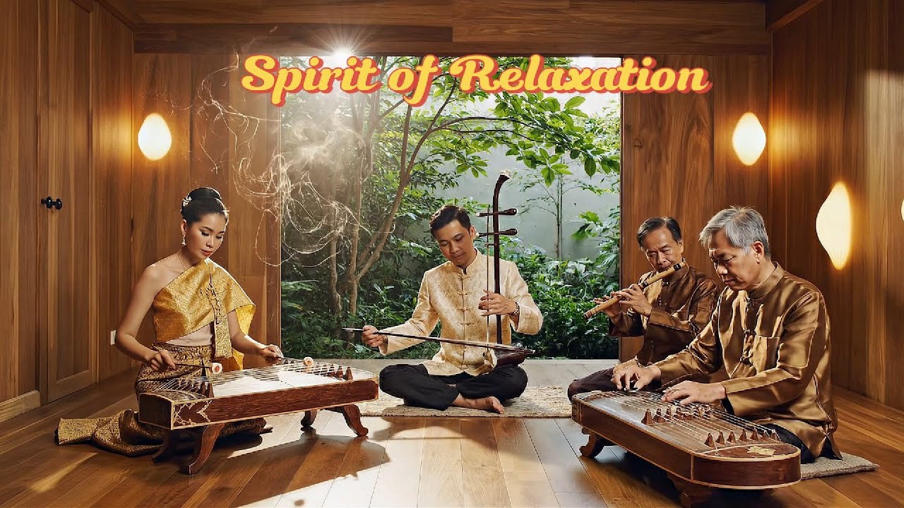 Spirit of Relaxation - ดนตรีบรรเลงขิมขลุ่ยไทย ผ่อนคลายจิตใจ ลดความเครียด