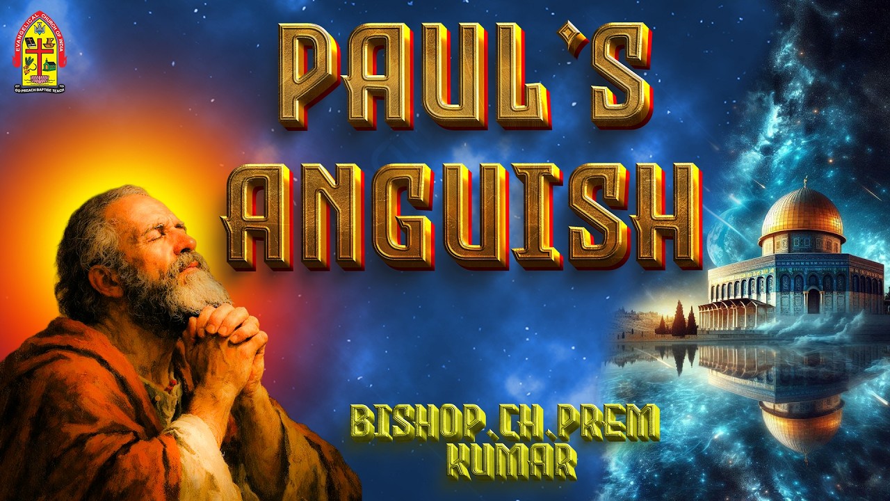 Paul's Anguish||Bishop.Ch.Prem Kumar||ECI ST Thomas Church Vijayawada