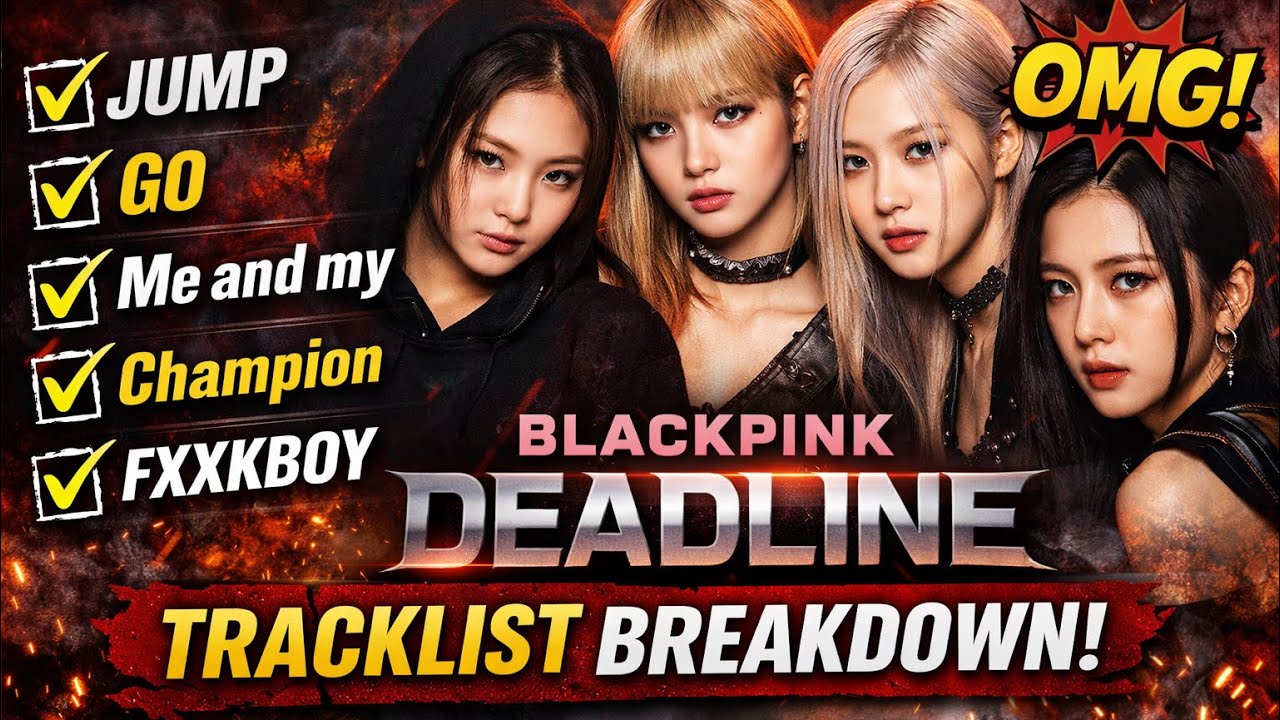 Blackpink DEADLINE Tracklist Breakdown